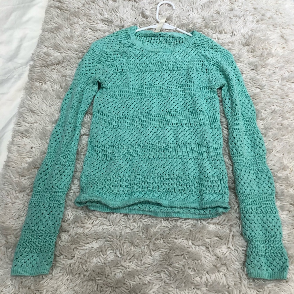 Super cute teal sweater